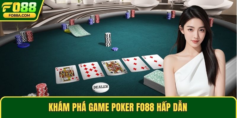 Khám phá game poker Fo88 hấp dẫn